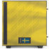 Sweden Soccer Flag NZXT H510 Compact ATX Mid-Tower Case Skin